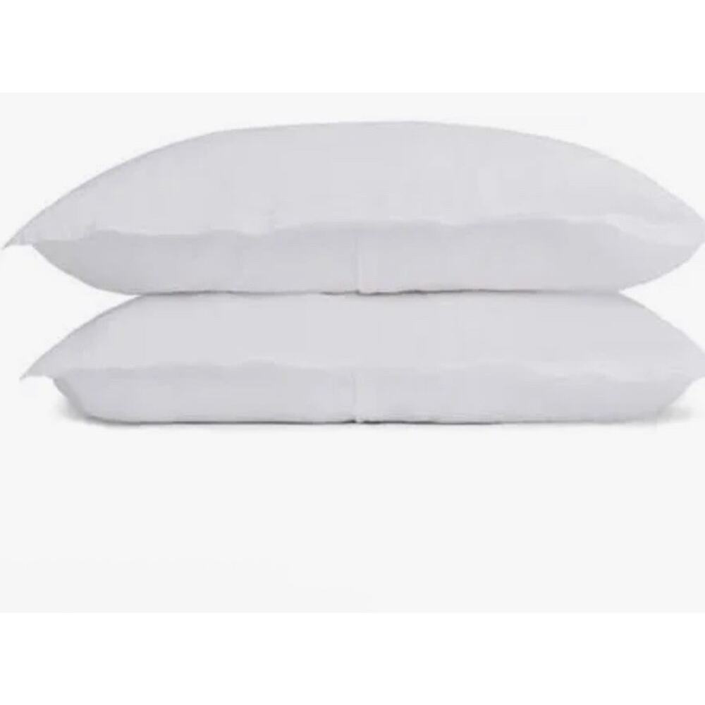 Parachute King Size 100% Linen Envelope Pillow Case White (1)